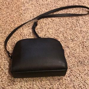 Simple black purse